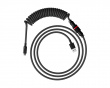 USB-C Coiled Cable - Grå / Sort