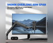 BM66 Boom Arm Stand - Sort Mikrofonstativ