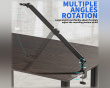 BM66 Boom Arm Stand - Sort Mikrofonstativ