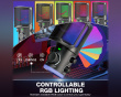 Ampligame AM6 Kondensator Mikrofon med RGB - Black