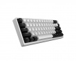 Polar 65 - Magnetiskt Gaming Tastatur - Silver Panda [Hall Effect]