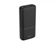 Hurtig Opladning 20.000 mAh Powerbank - Sort