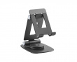 Aluminium Tablet Stander og Mobilholder - Sort