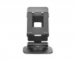 Aluminium Tablet Stander og Mobilholder - Sort