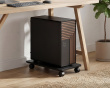 Computer Holder med Hjul - Sort
