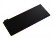 RGB Musemåtte XXL med USB-Hub - Sort