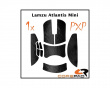 PXP Grips til Lamzu Atlantis Mini - Sort