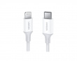 USB-C til Lightning Kabel 1m - Hvid