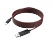 USB-C Gaming Kabel 3m - Rød