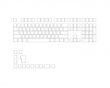 Blank PBT Keycap Set MDA Profile - Hvid