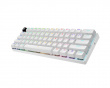 G PRO X 60 Lightspeed Trådløst Gaming Tastatur [Tactile White] - Hvid