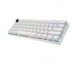 G PRO X 60 Lightspeed Trådløst Gaming Tastatur [Tactile White] - Hvid