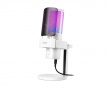 AMPLIGAME A9 USB Gaming Mikrofon RGB - Hvid