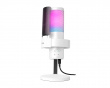 AMPLIGAME A9 USB Gaming Mikrofon RGB - Hvid