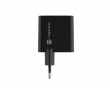 Ribera GaN USB-A & USB-C Oplader - 45W - Sort