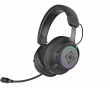 DH440 Trådløst RGB Gaming Headset - Sort