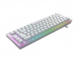 K5V2 RGB Compact Mechanical Gaming Tastatur [MX2A Red] - Gennemsigtig Hvid