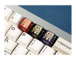 Dharma Zinc Alloy Artisan Keycap - Rød Dharma Zinc Alloy Artisan Keycap - Rød