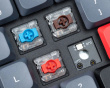 K17 Pro QMK/VIA RGB Hotswap Low Profile Tastatur [Brown]