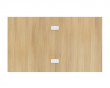 Skrivebordsplade 1200x700mm til MaxMount Frame - Egetræ