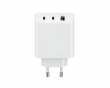 67W GaN Oplader 2C1A (2xUSB-A + USB-C) - Hvid