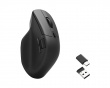 M6 4K Ergonomisk Trådløs Mus - Sort