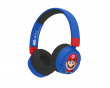 Super Mario Junior Bluetooth On-Ear Trådløse Hovedtelefoner - Blå