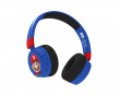 Super Mario Junior Bluetooth On-Ear Trådløse Hovedtelefoner - Blå