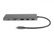 USB-C Dockningsstation med 12 Porte - Grå