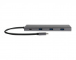 USB-C Dockningsstation med 12 Porte - Grå