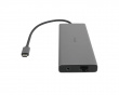 USB-C Dockningsstation med 12 Porte - Grå