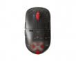 X2-H High Hump Trådløs Gaming Mus - Mini - Clear Black - Limited Edition