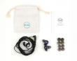 BL03 IEM Hovedtelefoner med 3.5mm Mikrofon - Lilla