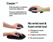 Carpio 2.0 Ergonomisk Håndledsstøtte - Right - L - Grå