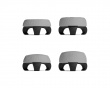 Universal Thumbstick Grip (TACTIC) 6-pack - Lysegrå
