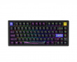 RS7 PRO eSports Hall Effect Tastatur [Rainbow IP (RGB)] - Sort