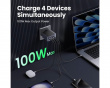 Nexode S 100W 4-port USB Oplader