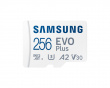 EVO Plus microSDXC UHS-I U3 256GB & SD adapter - Hukommelsekort