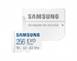 EVO Plus microSDXC UHS-I U3 256GB & SD adapter - Hukommelsekort