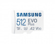 EVO Plus microSDXC UHS-I U3 512GB & SD adapter - Hukommelsekort