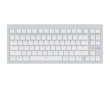 80HE 80% Tastatur Zinc Alloy Hvid - ANSI