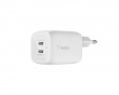 Boost Charge 65W USB-C Vægoplader - Hvid