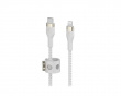 PRO Flex USB-C til Lightning Kabel - 2m - Hvid