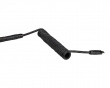 Coiled USB-C Kabel - Stealth
