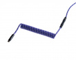 Coiled USB-C Kabel - Lavender Purple
