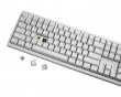 Zero 6108 Trådløst RGB Tastatur - Hvid [Cherry MX2A Brown]