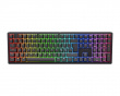 Zero 6108 Trådløst RGB Tastatur - Sort [Cherry MX2A Speed Silver]