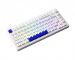 MOD 007B PC Trådløst Tastatur - Hvid [V3 Piano Pro]