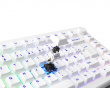 MOD 007B PC Trådløst Tastatur - Hvid [V3 Piano Pro]