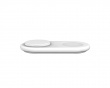 Boost Charge Pro 2-in-1 Qi2 Magnetisk Ladeplade - Hvid